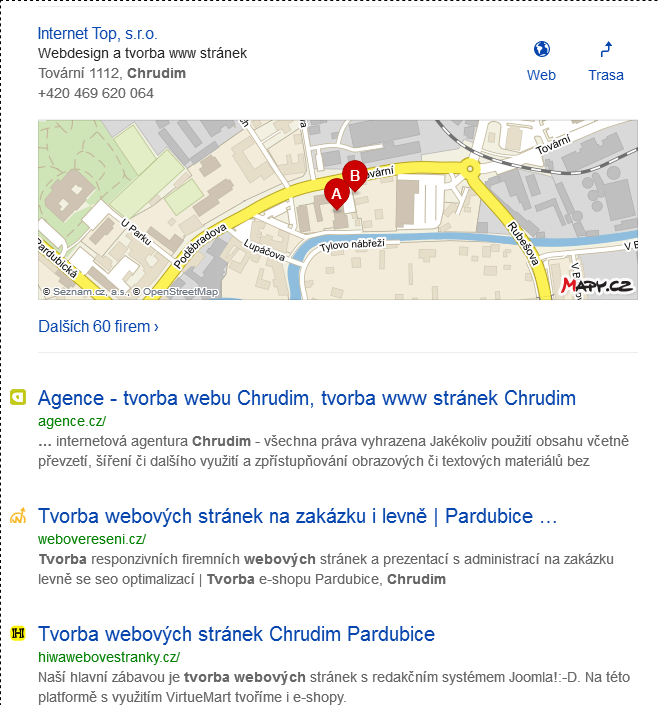 tvorba webu chrudim – Seznam.cz